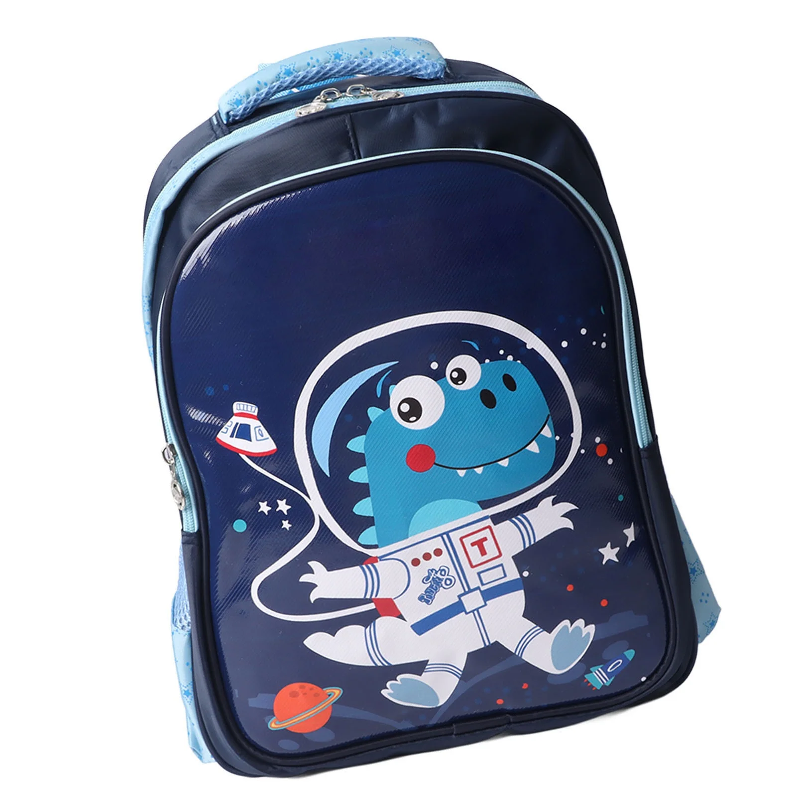 Children Primary School Backpack Lightweight Cute Cartoon Space Dragon Kids Backpack for Boys Girls