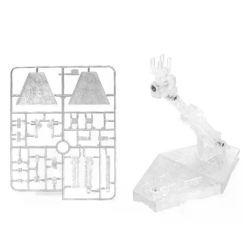 

1x Action Figure Base Adjustable Display Stand Support Bracket for 1/144 HG/RG