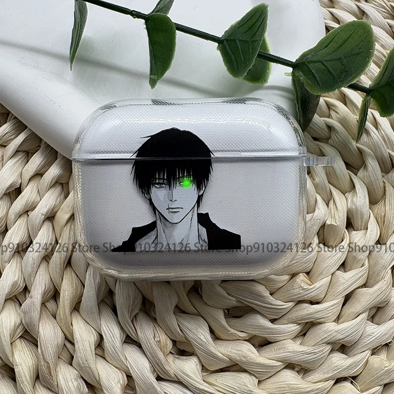 Anime Jujutsu Kaisen Fushiguro Touji Earphone Case For AirPods 4 3 1 2 Gen Earphone Protecitve Case For AirPods Pro3, ,Pro Cover - view 2
