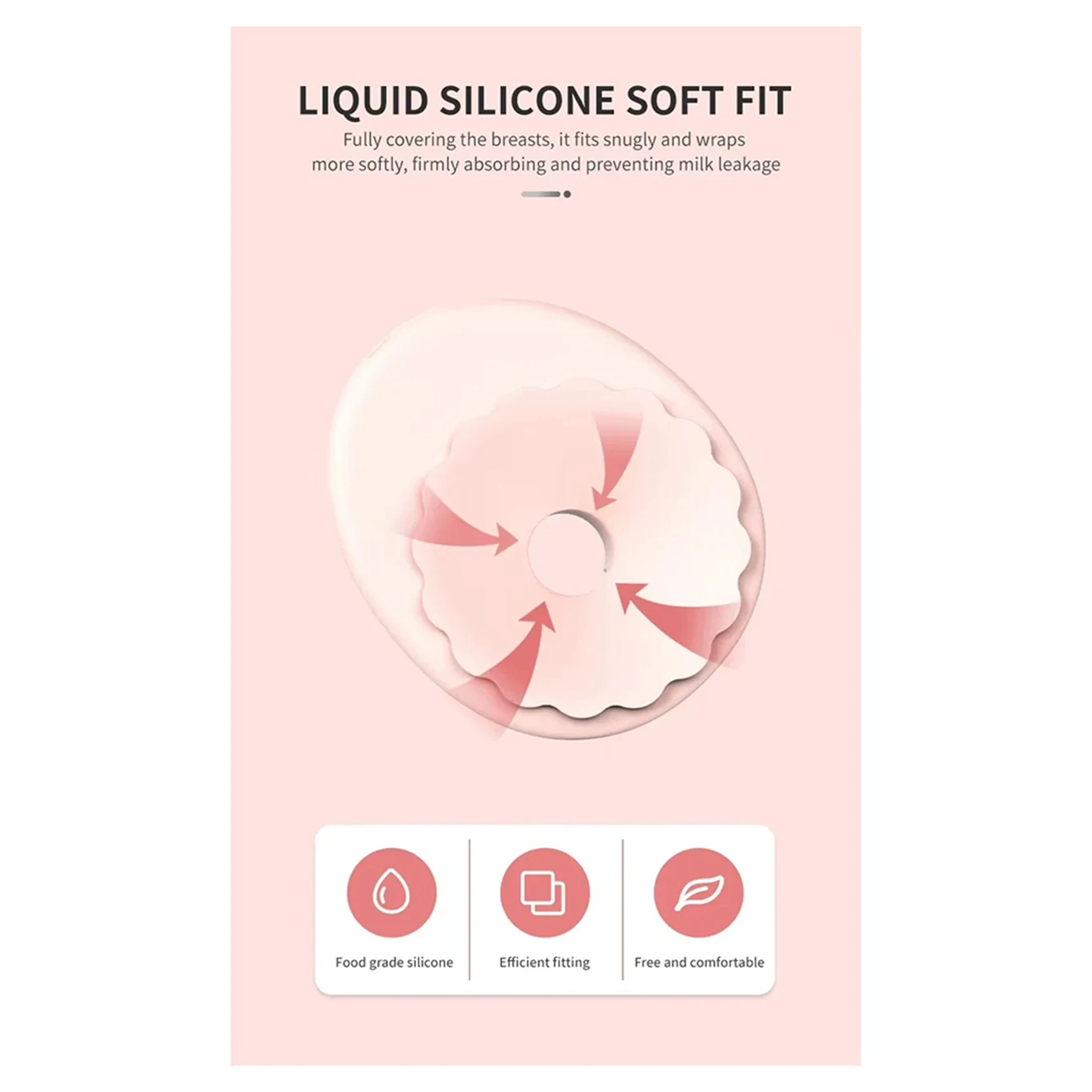 A49K-2X Wearable Wireless Bra Breast Pump With Cordless Bottle Design Wearable Silicone Flange Milk Manual Breast Pump