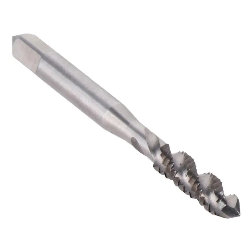 Wide Application 1/4-20 UNC Spiral Flute Threading Tap HSS (High Speed Steel) Uncoated Tapping Tool H2 Tolerance