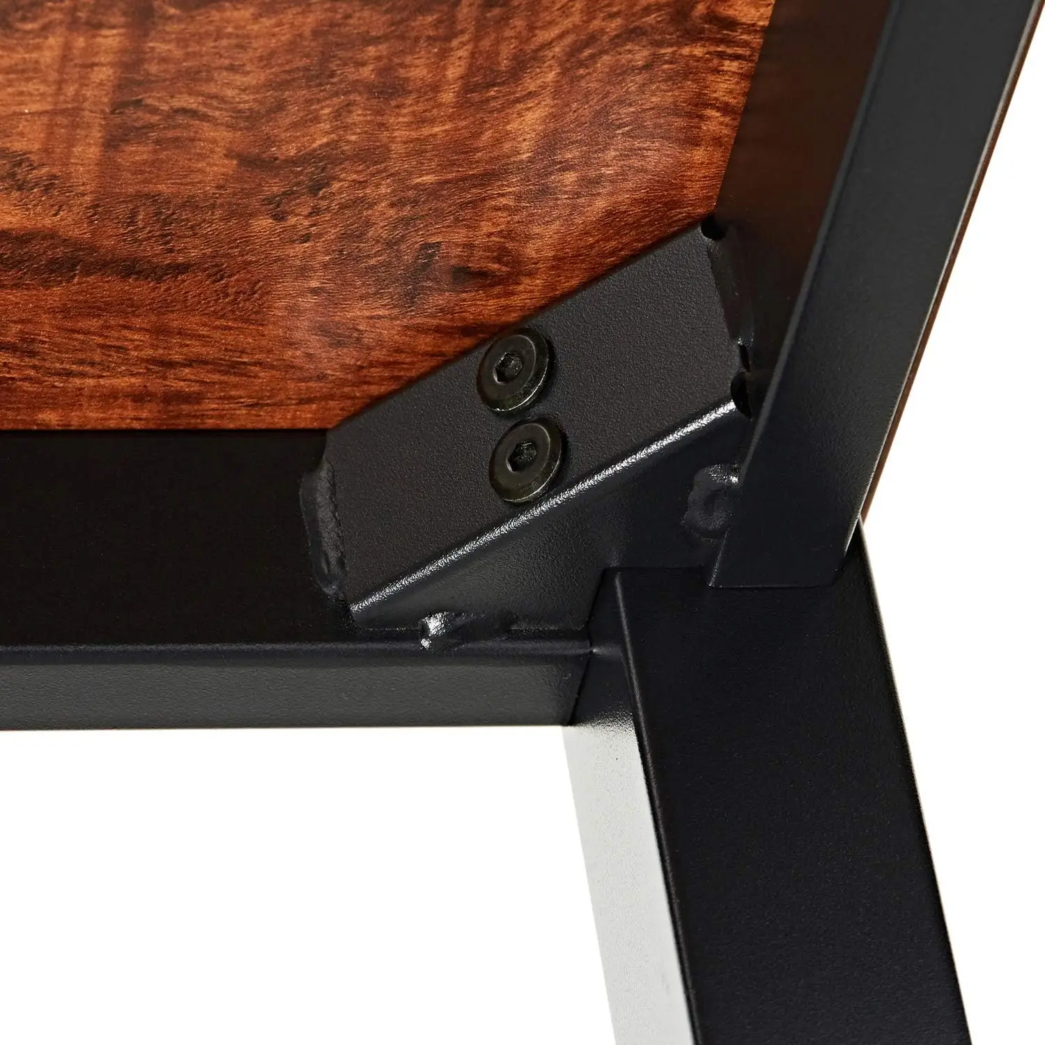 47 Inch Computer Desk, Home & Office PC Laptop Study Writing Table Workstation with Leg Bars