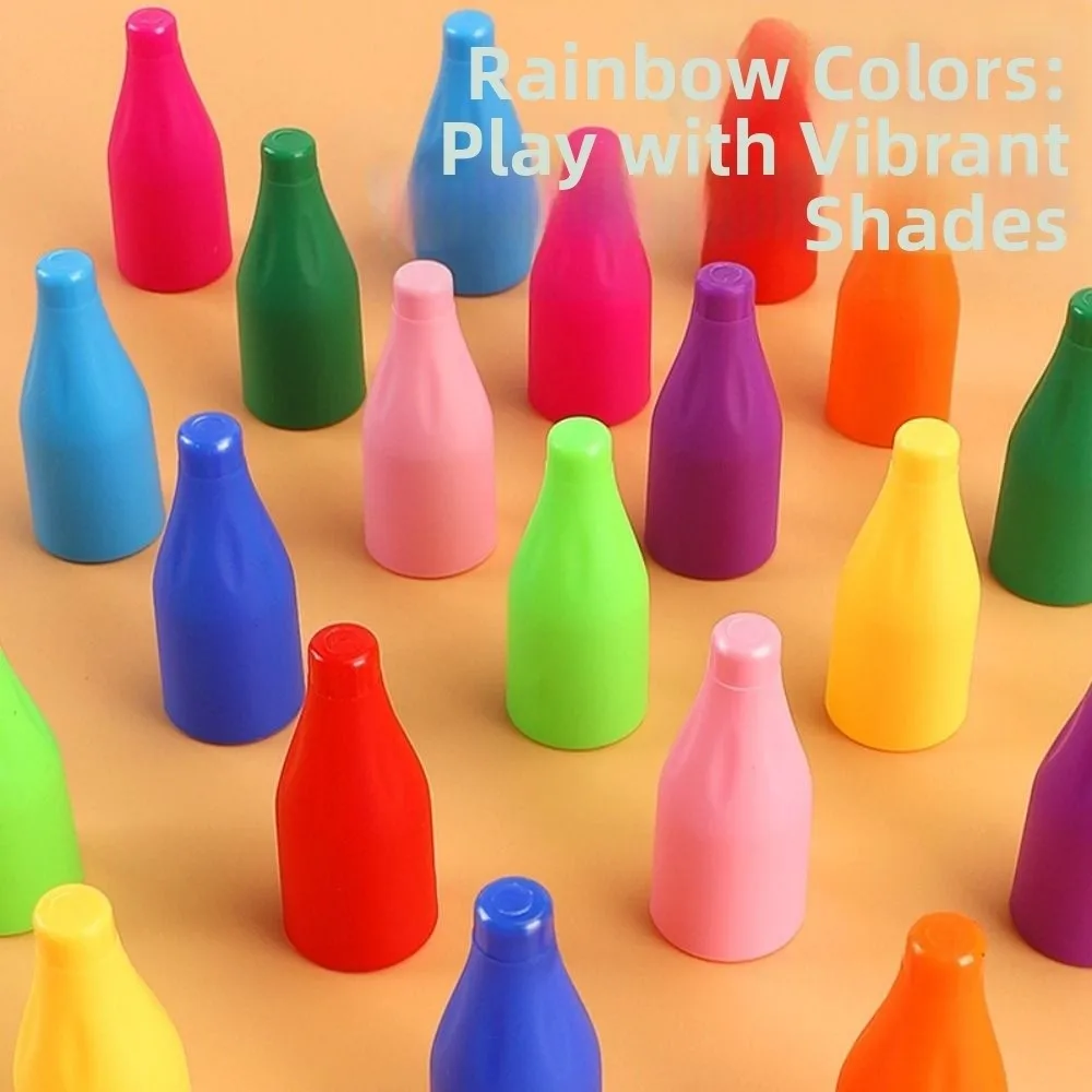 2 Set Gioco di abbinamento bottiglie creativo Educazione precoce interattiva Montessori Ordinamento dei colori Pensiero logico Pensiero innovativo