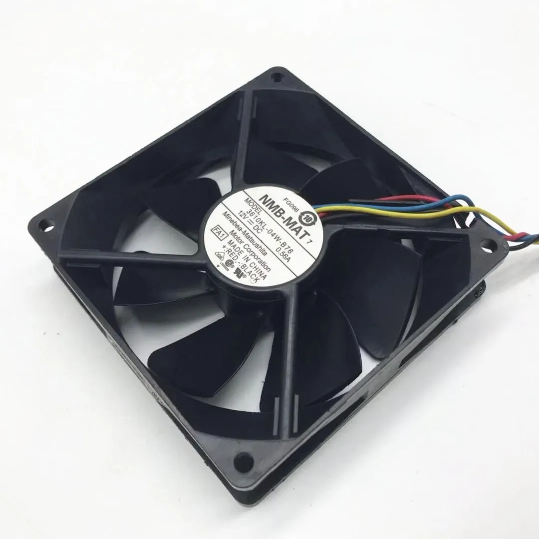 

NMB-MAT 3610KL-04W-B76 FA1 DC 12V 0.56A 92x92x25mm 4-Wire Server Cooling Fan