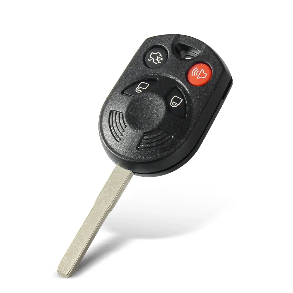 KEYYOU 4B Remote Key Shell Case FOB For Ford Escape 2013-2019 Fiesta C-Max 2013-2019 Focus 2012-2019 Transit Connect 2013-2018