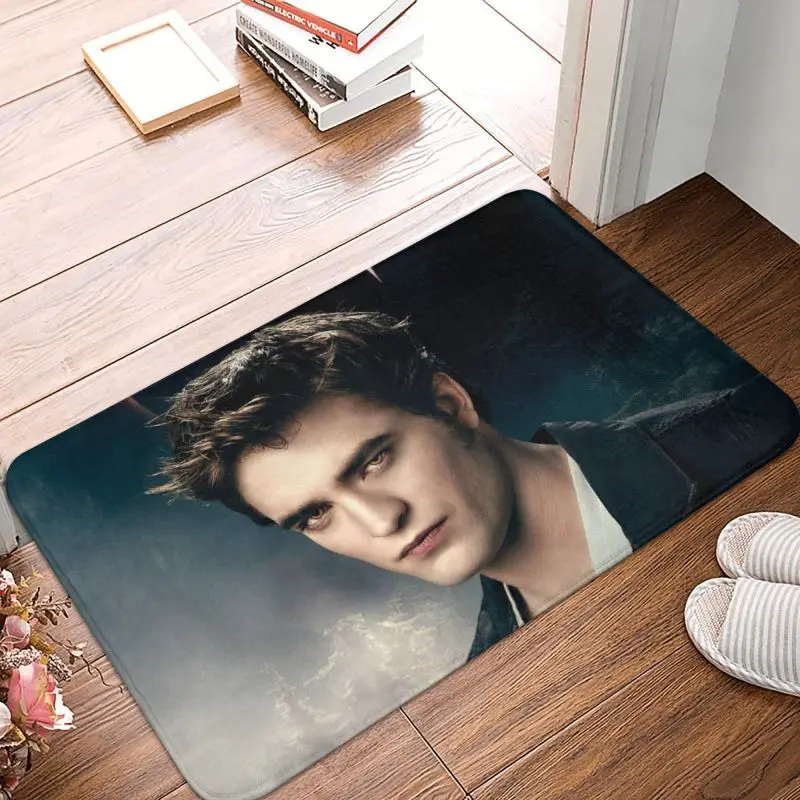 Custom The Twilight Saga Edward Cullen Doormat Non-Slip Entrance Kitchen Bath Door Floor Mats Garden Rug Carpet Footpad