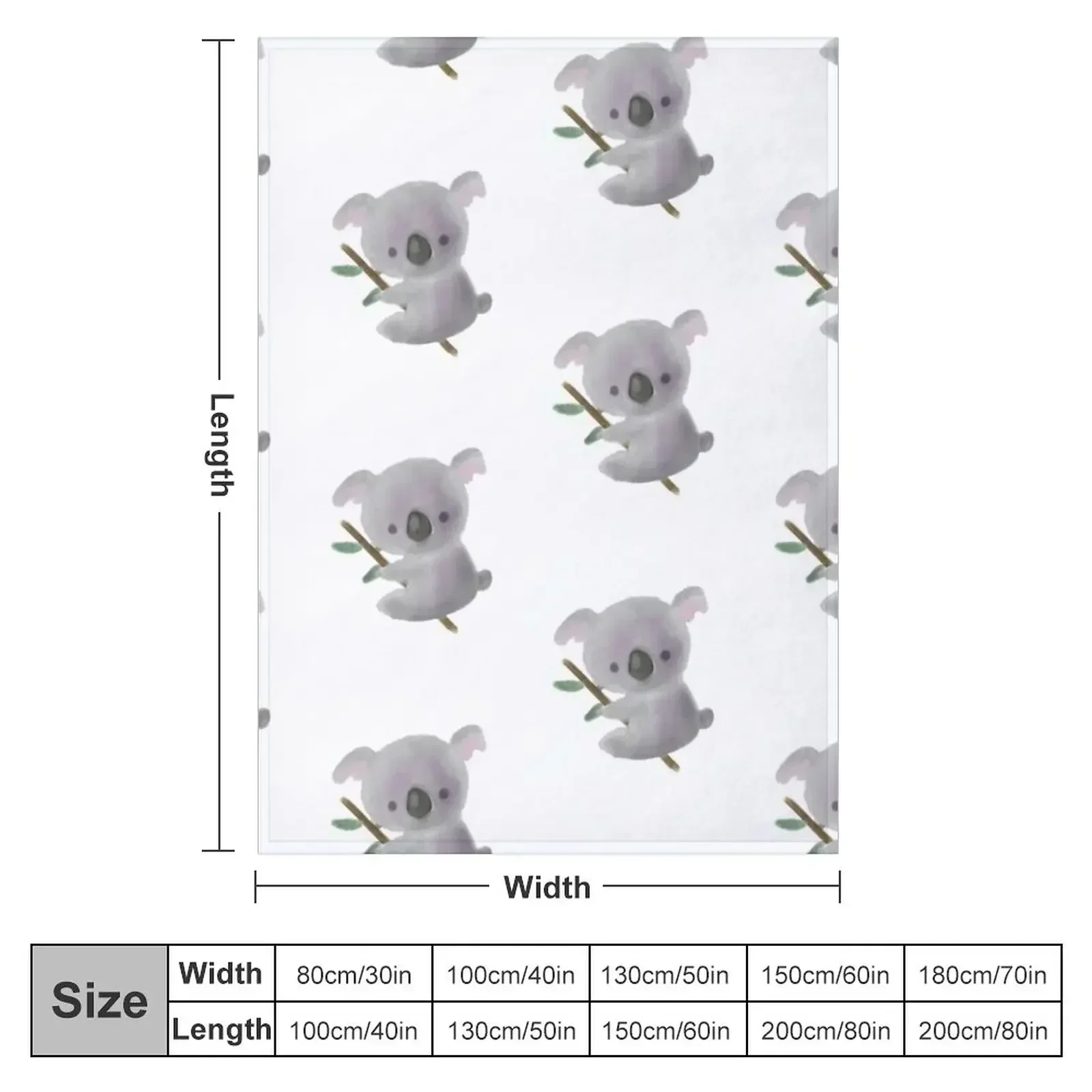 New Koala Bear Throw Blanket Softest wednesday Blankets