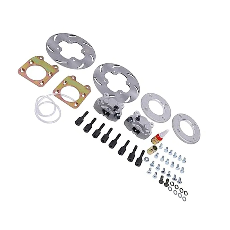 New Front Disc Brake Conversion Kit ATV For Honda Fourtrax 300 4X4 TRX300FW 1992-2000- ADV-NNB77
