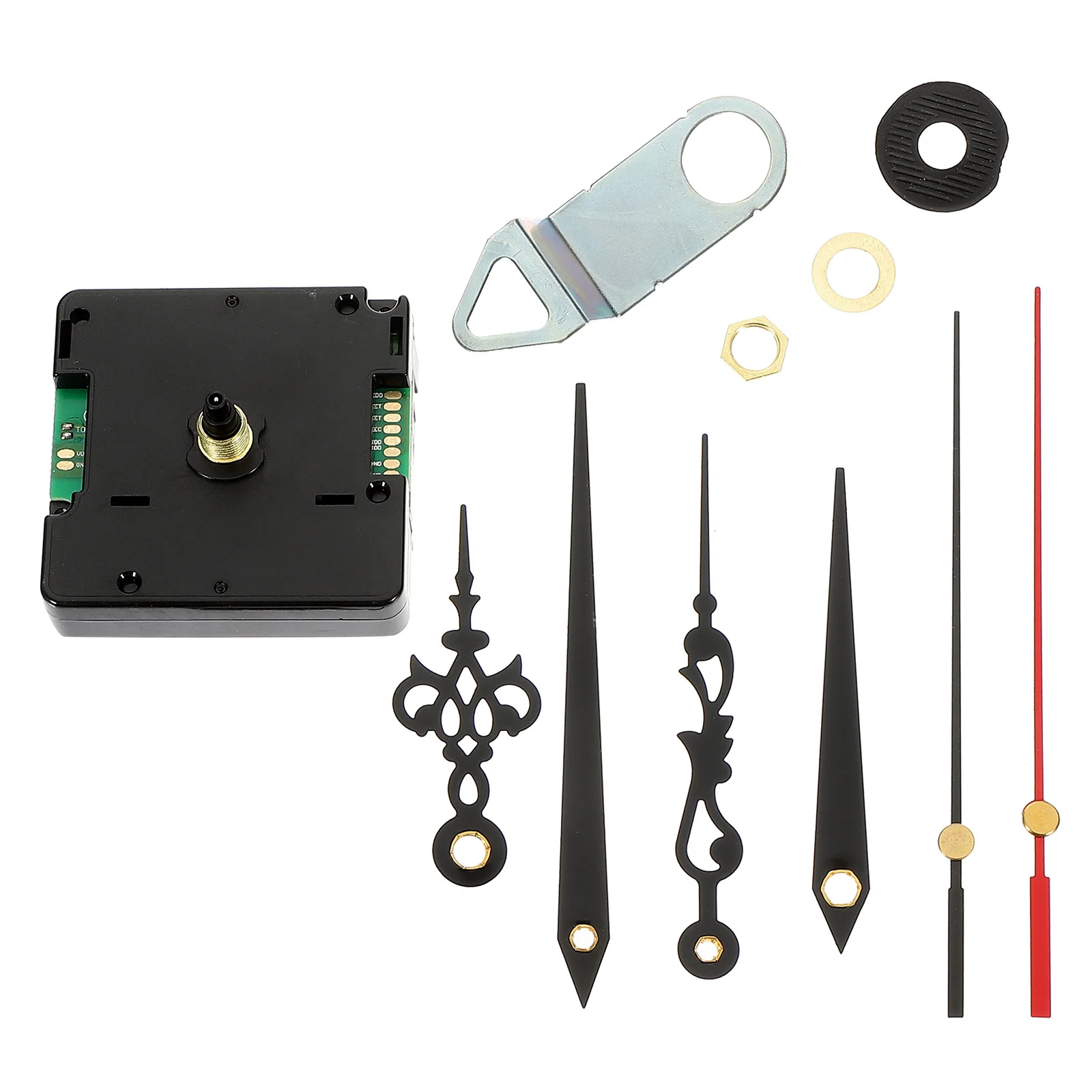 Radio Controlled Clock Movement Wall Mechanism Repair Parts DIY Replacement Wireless