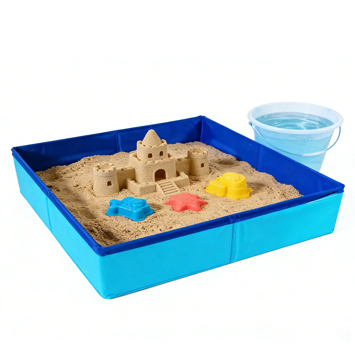 Strandspeelgoed voor kinderen Jongens Meisje Zandvormen, Zandspeelgoed voor strand Zandbak Speelgoed voor kinderen Zomer Buitenspel Zandtafel