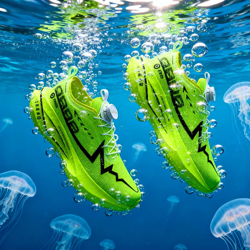 أحذية الجري الجديدة الكربون مج - مراجعة Breathable Mesh Athletic Shoes وسعره