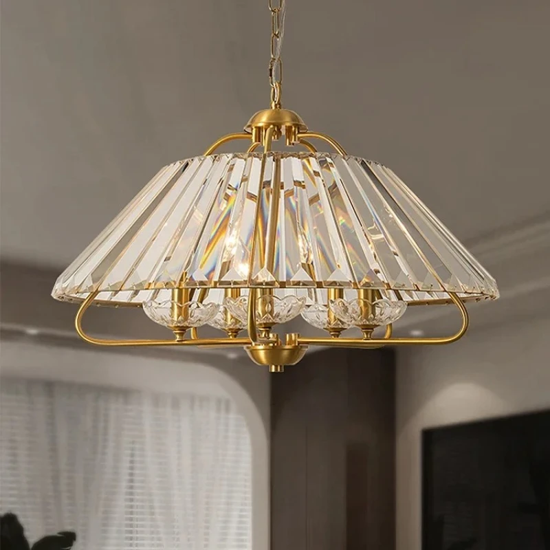 

Роскошные хрустальные светодиодные подвесные светильники в стиле ретро для гостиной, спальни, ресторана, журнальных столиков, подвесной светильник, домашний декор, светильник