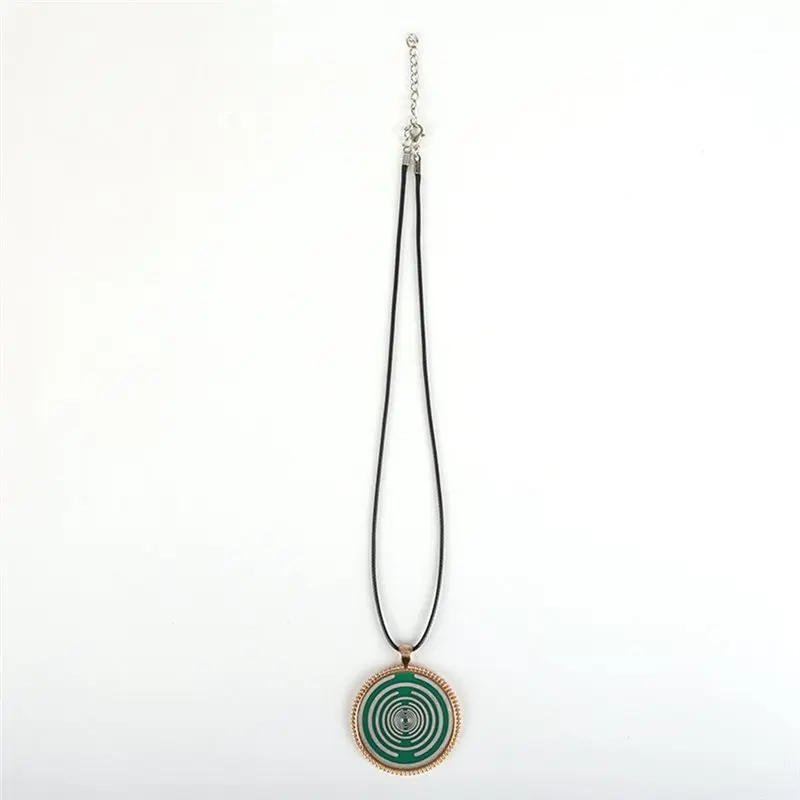 Multi-Wave Oscillator 40MM Polarized Disc Pendant Lakhovsky MWO Necklace Energy Balancing& Enhancement