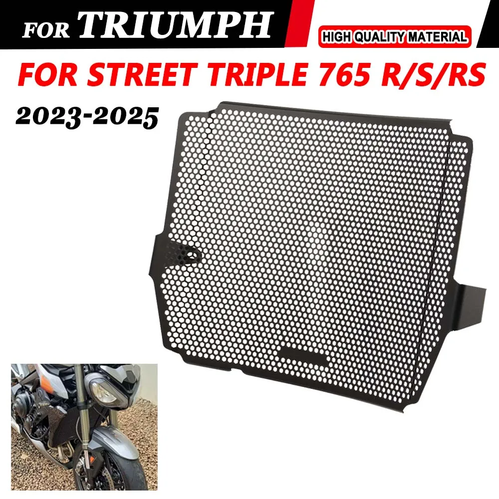 Grille de protection pour TRIUMPH Street Triple 765 R/S/RS 765S 765R 765RS 2023 2024, accessoires religieux