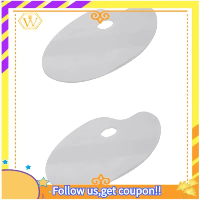 

A01K-4 упаковка, прозрачная палитра акриловых красок, 10 х 6 дюймов, художественная палитра для рукоделия, рисования