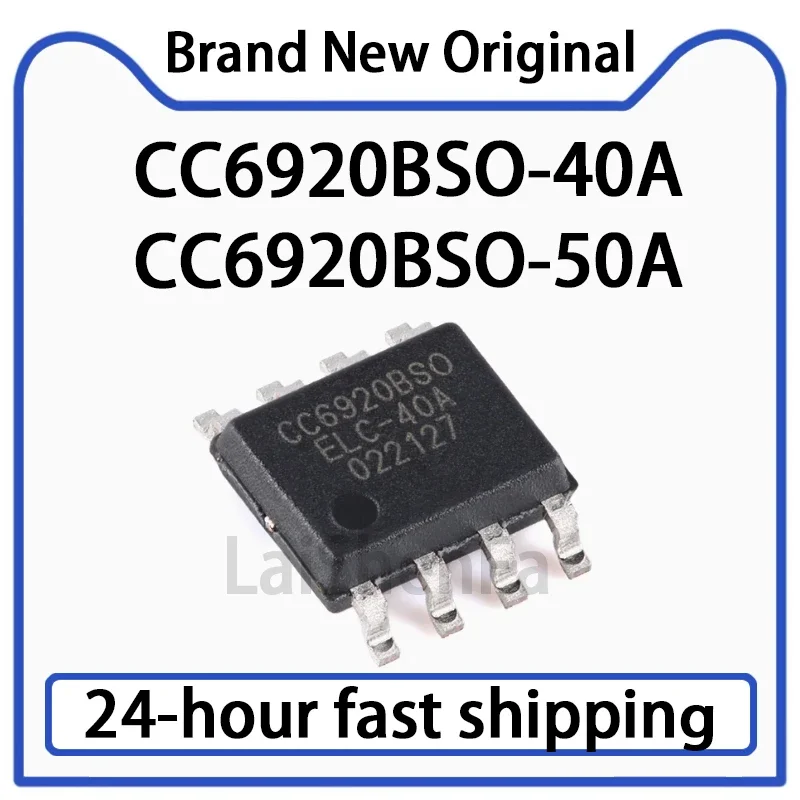 5PCS CC6920BSO-40A CC6920BSO-50A SOP-8 ประสิทธิภาพสูงHall Effect Current Sensorการแยกแรงดันไฟฟ้า 3.5kVสต็อกเดิม