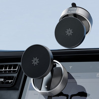 Vacuum Suction Cup Magnetic Phone Holder Lazy Multi-functional 360° Rotate Foldable Storage Holder Vacuum Suction Phone Holder