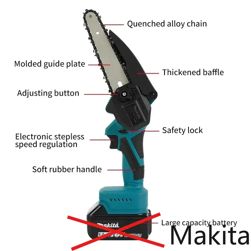 makita-uc100-cordless-electric-chainsaw-4-inch-rechargeable-branch-pruning-saw-for-wood-workshop-diy-logging-bare-tool