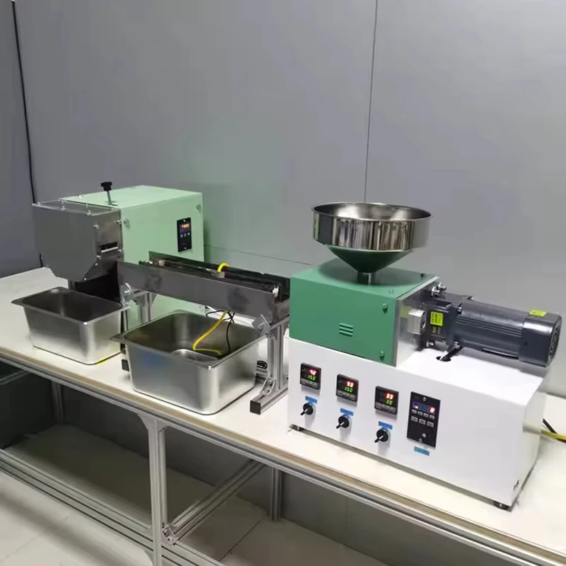 

Desktop SJ15 Small Plastic Extruder Lab Extrusion Machine 3D Printer Filament Extruder Machine With Single Screw