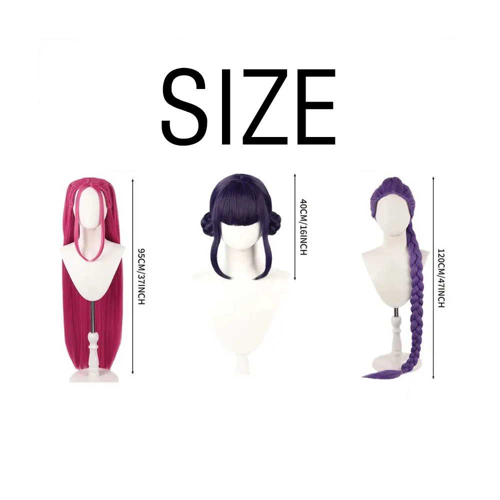 Ensemble de perruques de cosplay anime - Styles vibrants pour les amateurs de cosplay