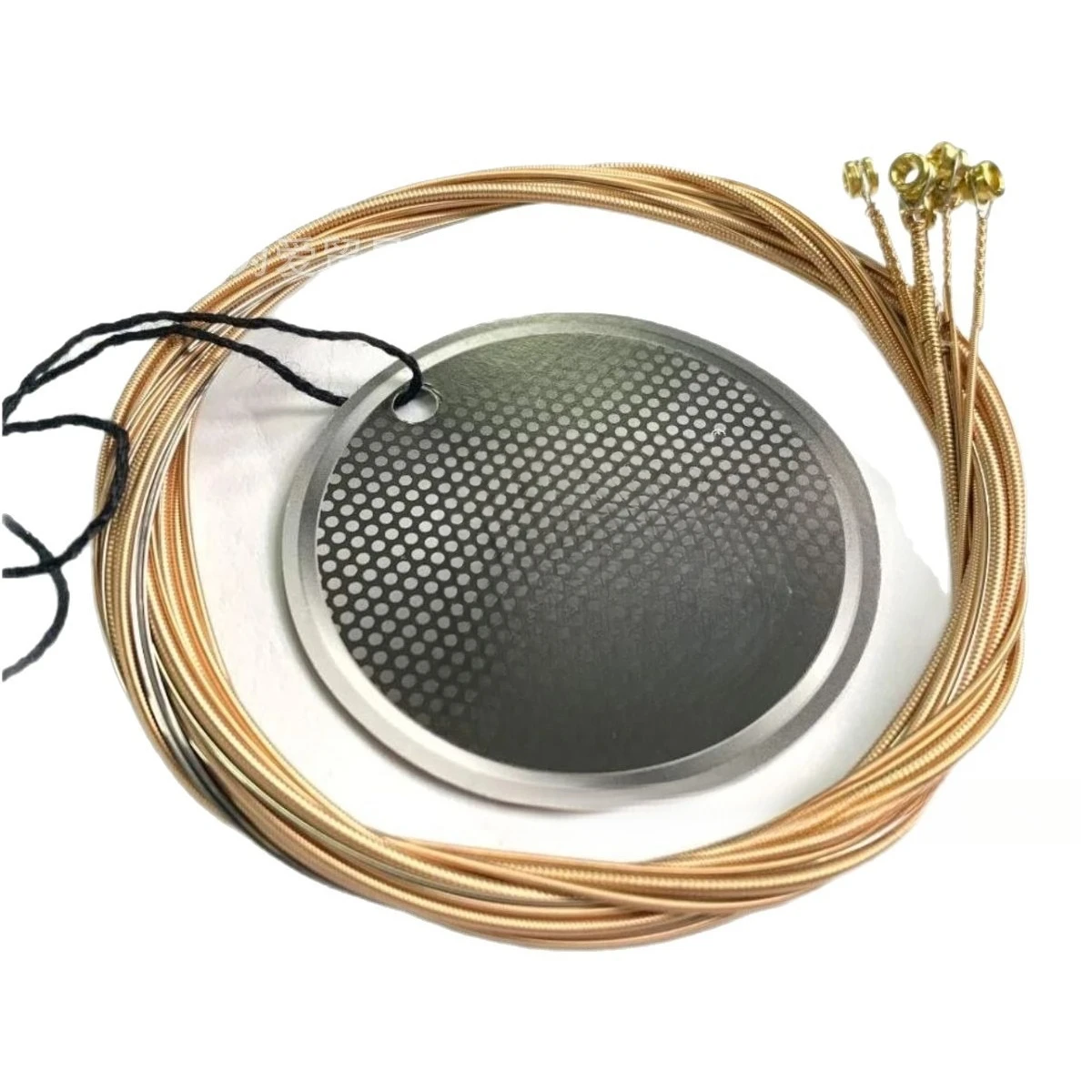 Beschichtete Akustikgitarrensaiten aus Phosphorbronze und Messing, kompletter Satz, rostfreie Ersatzsaiten für Folk-Gitarren – Detail 11