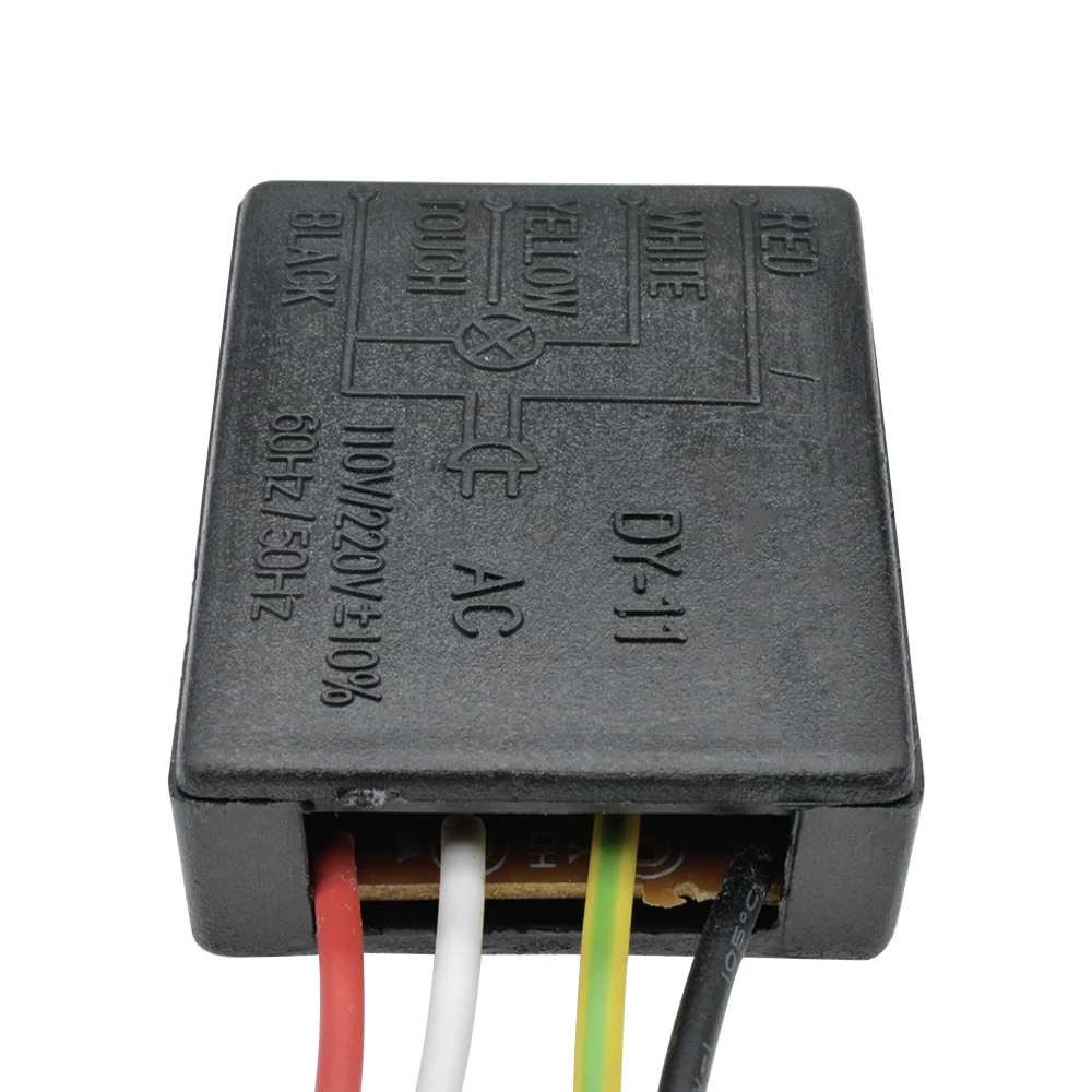 2 pezzi AC 100-240V 50Hz interruttore a sensore tattile a 3 vie parti della luce da scrivania sensore di controllo Touch Dimmer per lampadine sensori interruttore lampada