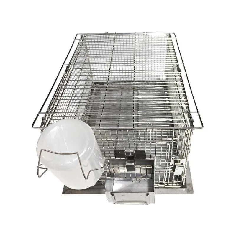 Stainless Steel Guinea Pig  Feeding Cage High Temperature Disinfection Feeding Breeding Cage Experiment