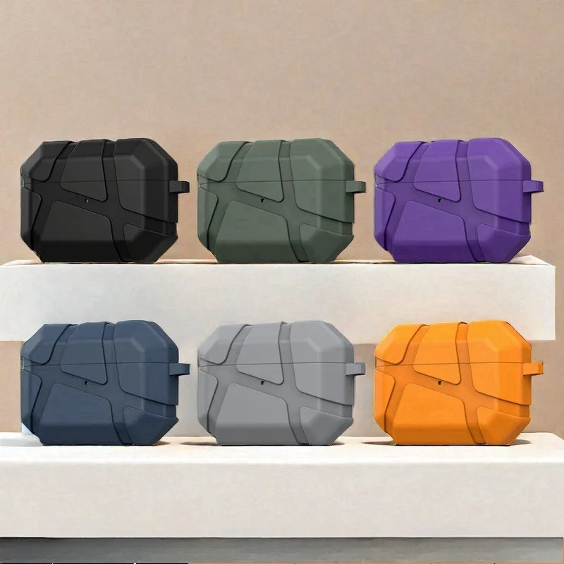 Case For AirpPods Pro 2 Case Airpods 4 3 AirPods Pro cover Apple Bluetooth Earphone Accessories Protect Machine wireless Changer