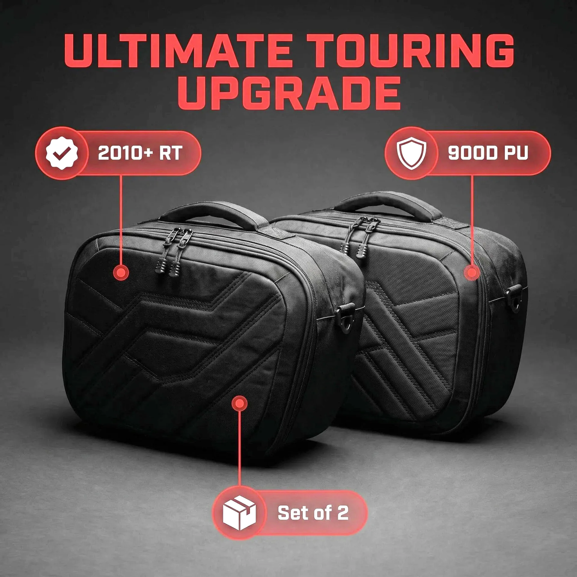 ​1Pair Motorcycle Luggage Additional Bags Detachable Saddlebag Liner Bag For Can-Am Spyder RT 2010+ Limited Accessorie