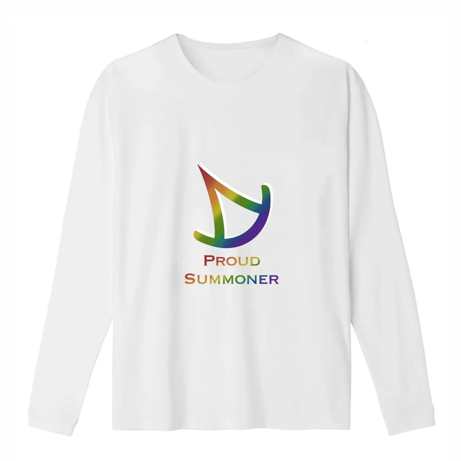 FFXIV - Summoner Pride T-Shirt Summer Casual Cotton Tee Oversized Streetwear Tops Vintage Graphic Print Unisex Men Women