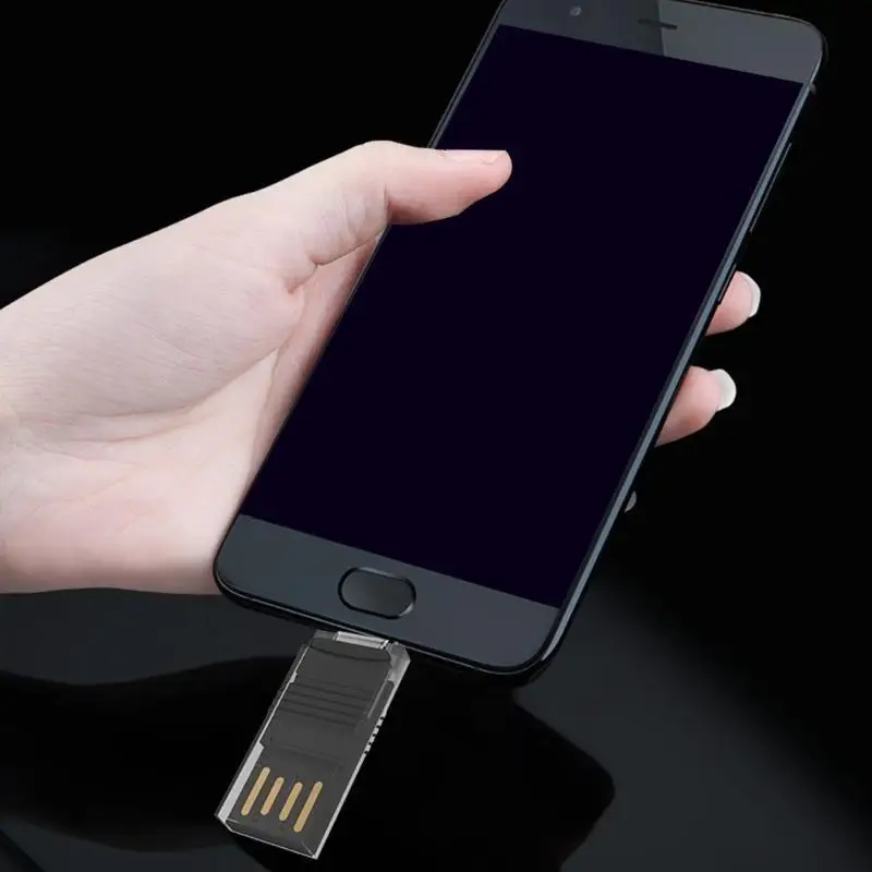 Y1UB USB C Memory Reader Micro TF Card Reader High Speed Writer Flash Drive