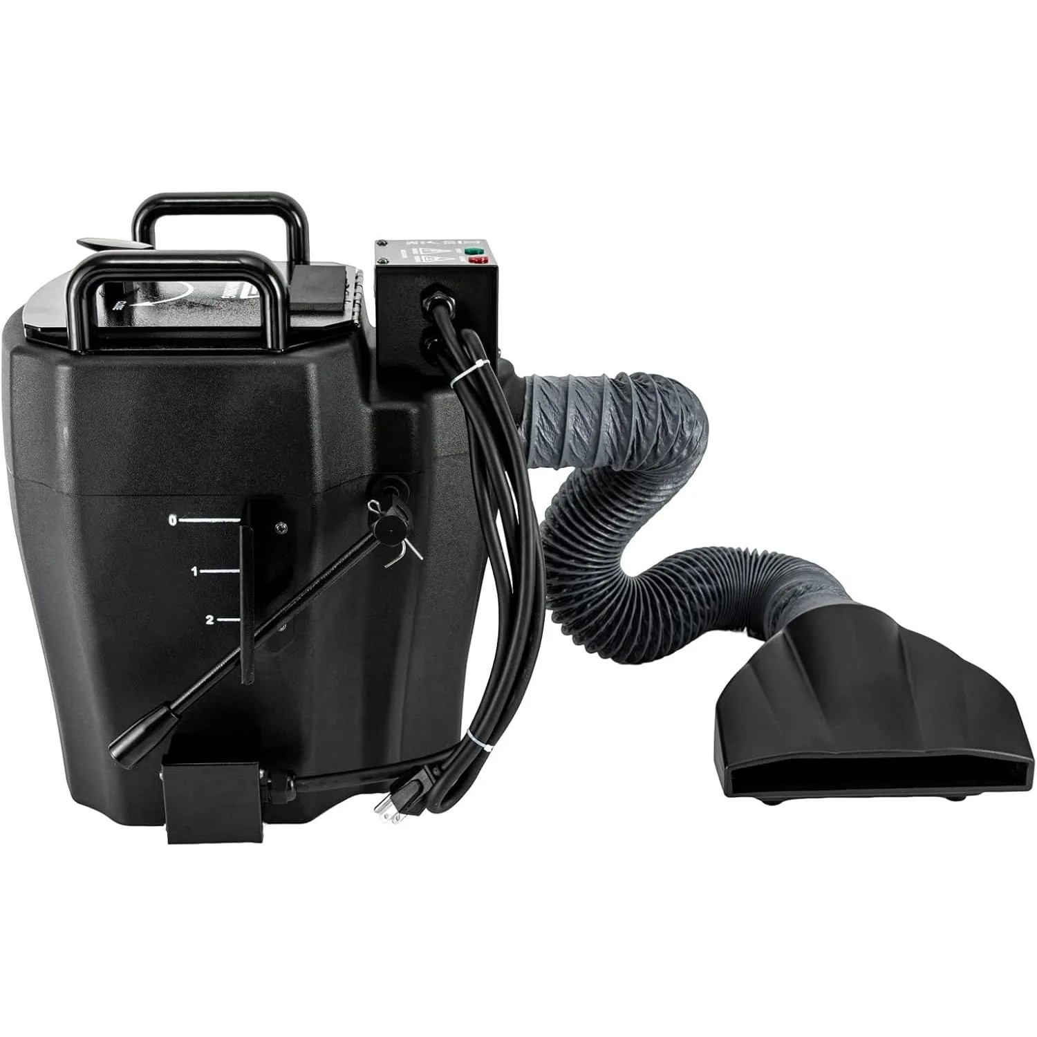 آلة صنع الثلج الجاف ذات تأثير المرحلة بقدرة 3500 وات آلة دخان منخفضة لحفلات الزفاف باللون الأسود