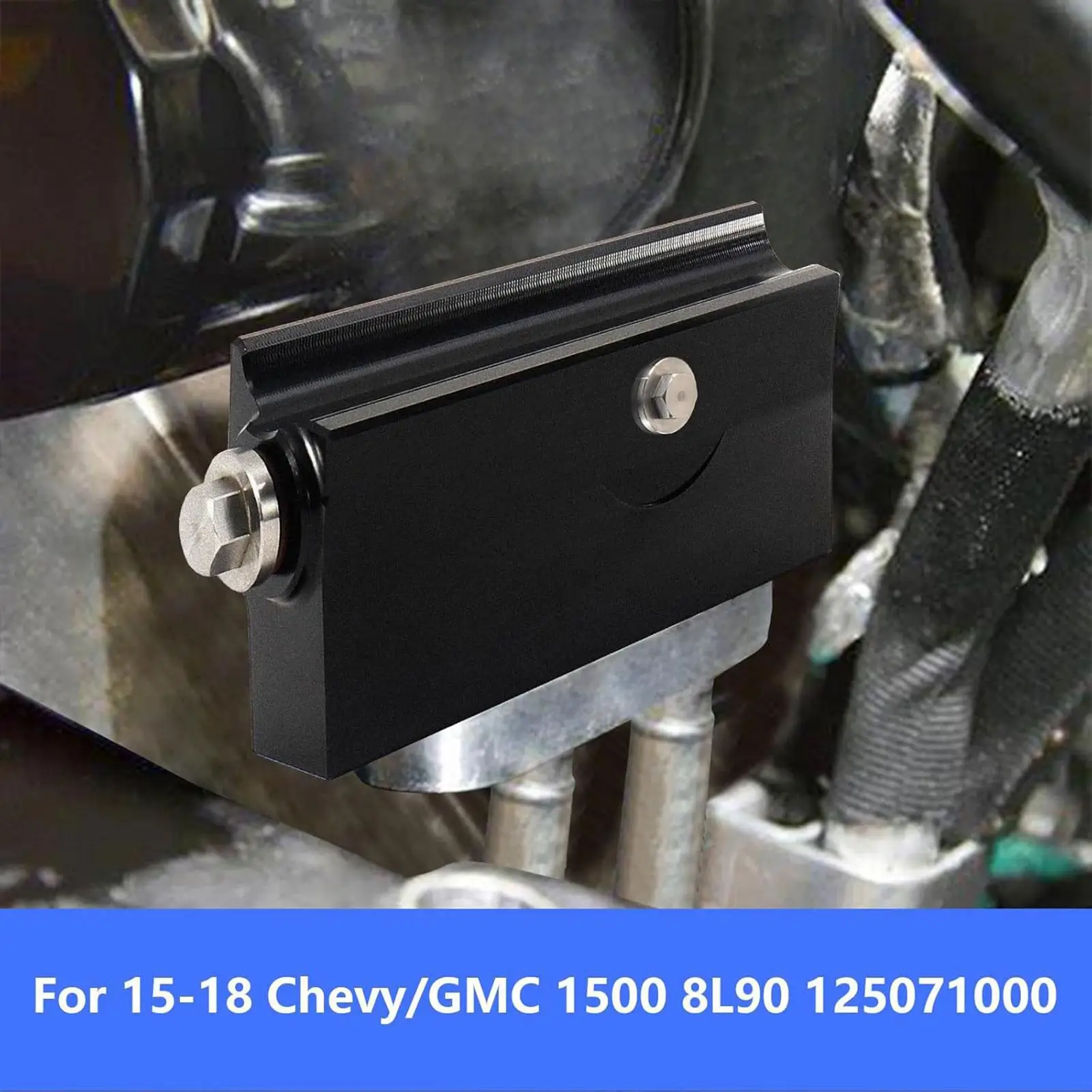 Trans Fluid Thermal Bypass Valve 125071000 Direct Repair Aluminum Alloy Service Plug for Chevy Silverado 1500 Accessories