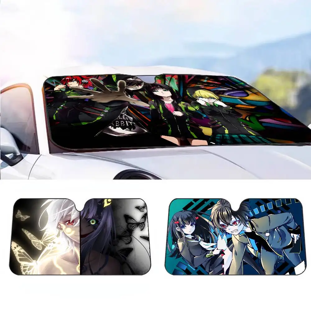 

ANIME Sousei no Onmyouji автомобильный солнцезащитный козырек зонтик автомобильный солнцезащитный козырек на лобовое стекло защита от ультрафиолета и внутренний охладитель