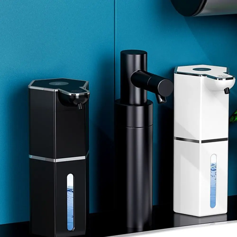 360ML Automatische Inductie Zeepdispenser met USB Oplaadbare Touchless Handwasmachine Dispenser Waterdicht Digitaal display