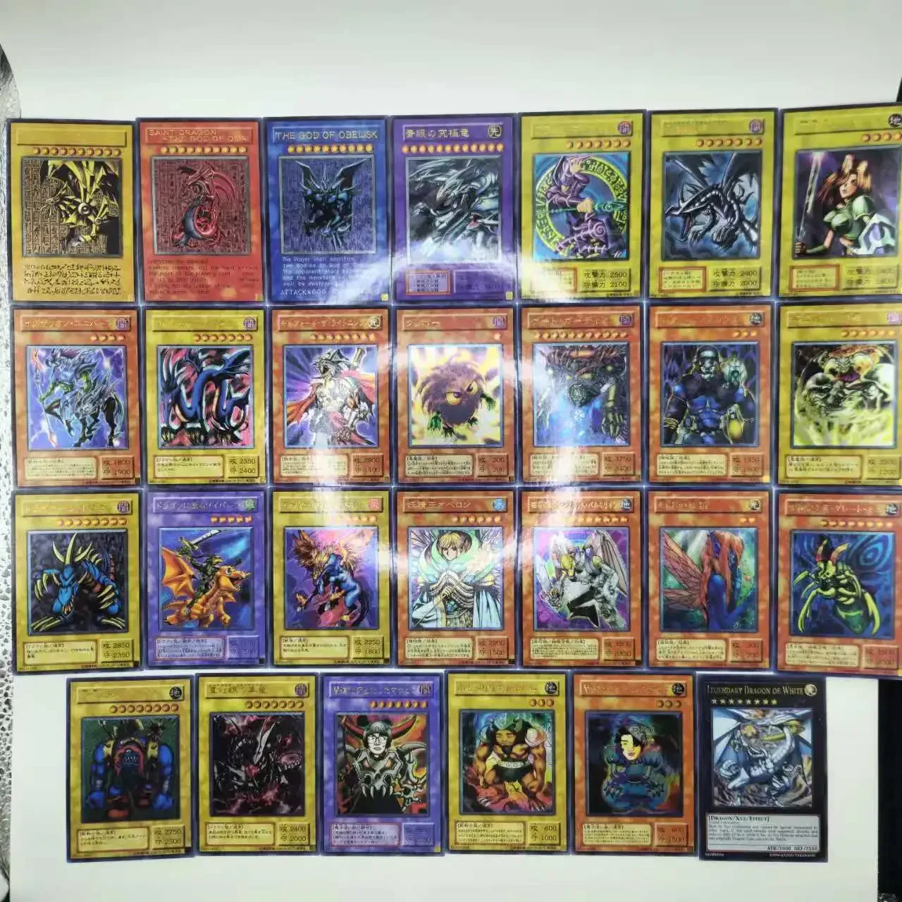 DIY Yu-Gi-Oh! The Sixth Series 53pcs Black Magician UTR Coarse Flash Card Anime Peripheral Game Collection Card Holiday Gift