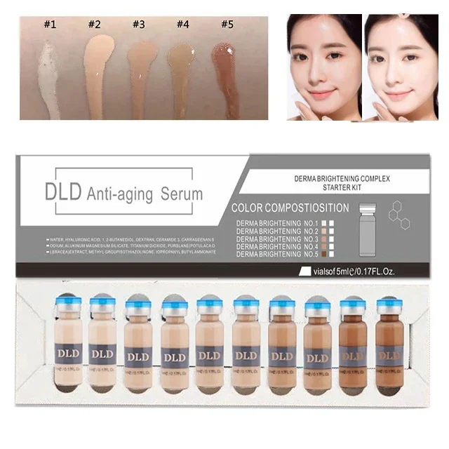 

BB Cream Glow Starter Pigment Kit Meso White Brightening Serum Natural Nude Concealer MakeUp Foundation Skincare Korean Cosmetic