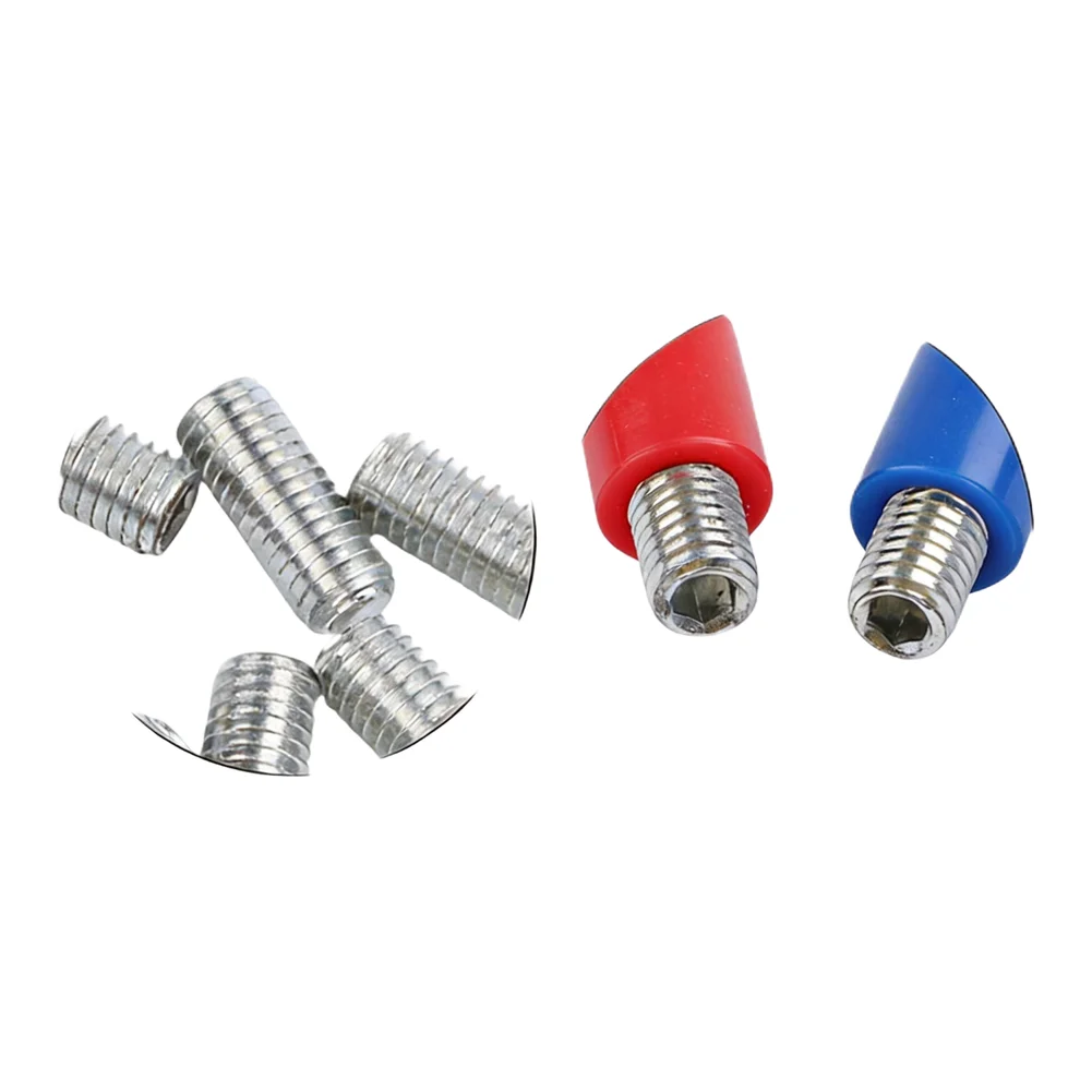 6 Pack M8 For PDR Replacement Heads With Flat Nylon Tips For Auto Dent Repair, Precision Finish For Tap Down Tool