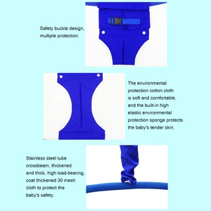 Baby Swing Jumper Pulloper Stuhl, Kinderfitnesssport, sensorisches Training, Sprungsitz, Trainingsspielzeug, Innenräume, Outdoor, hängende Schwung 6 Hauptverkäufe Elektrischer Baby -Swing - №5