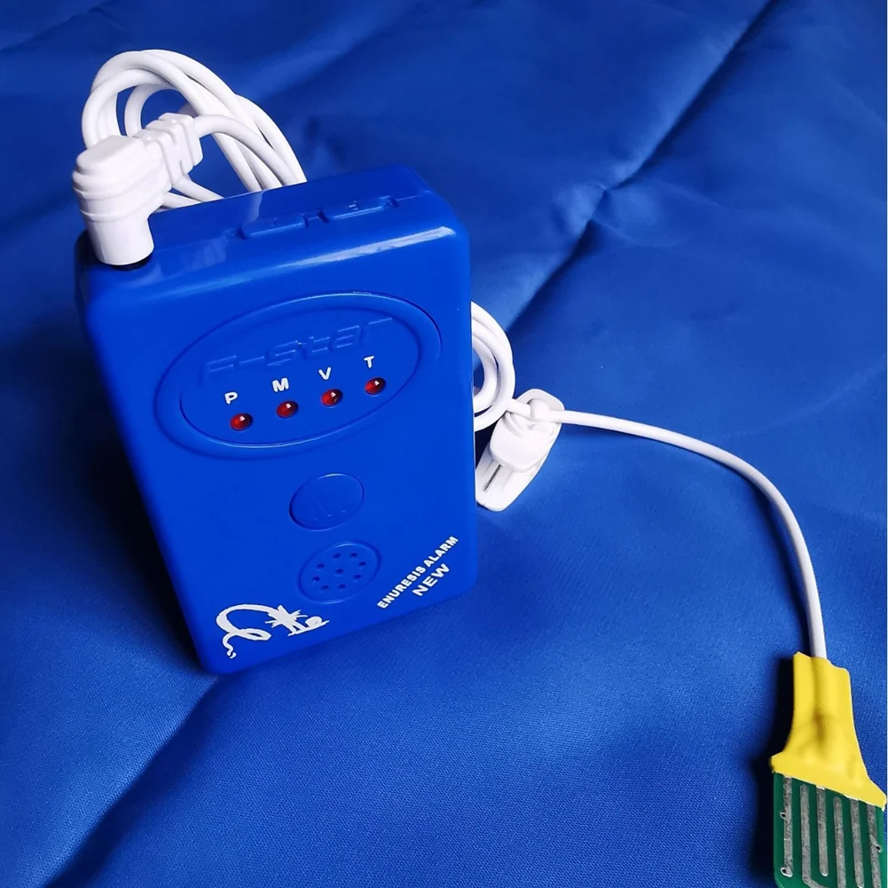 【Найвичайшая цена!】Новый Mlmery для взрослых и детей, мочеприемник, сигнализация о моче + датчик с зажимом, синий уход за ребенком