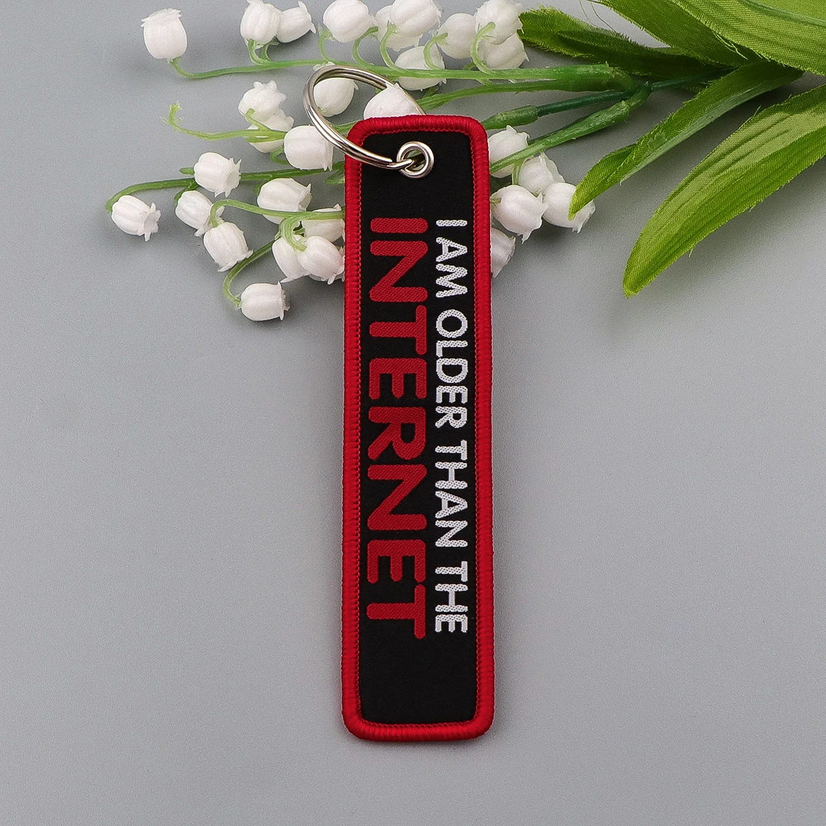 Cute Cat Embroidery Key Fobs A - Embroidery Quote ulasan dan harga