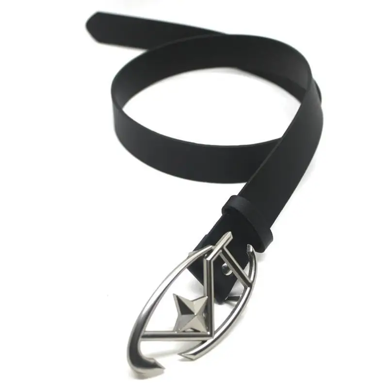 

39BB Fashion Enthusiasts PU Belt for Pant Female Waist Belt with Adjustable Buckle