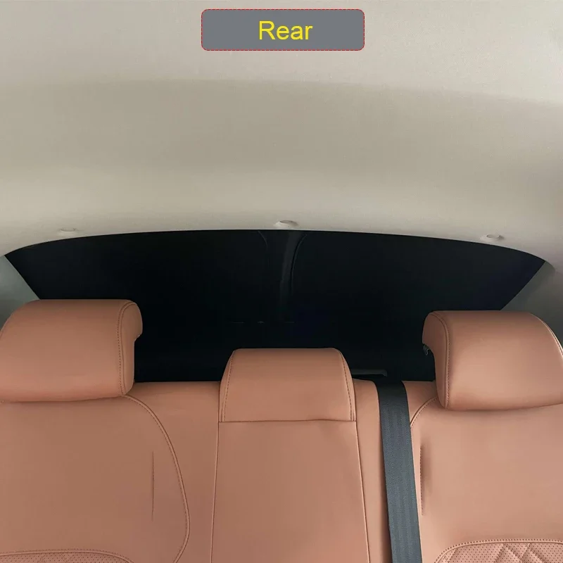 

For CHANGAN EADO LAMORE NEVO A05 2024-2026 Car Black Windows Privacy Sunshade Anti-UV Heat Insulation Protect Cover Accessories