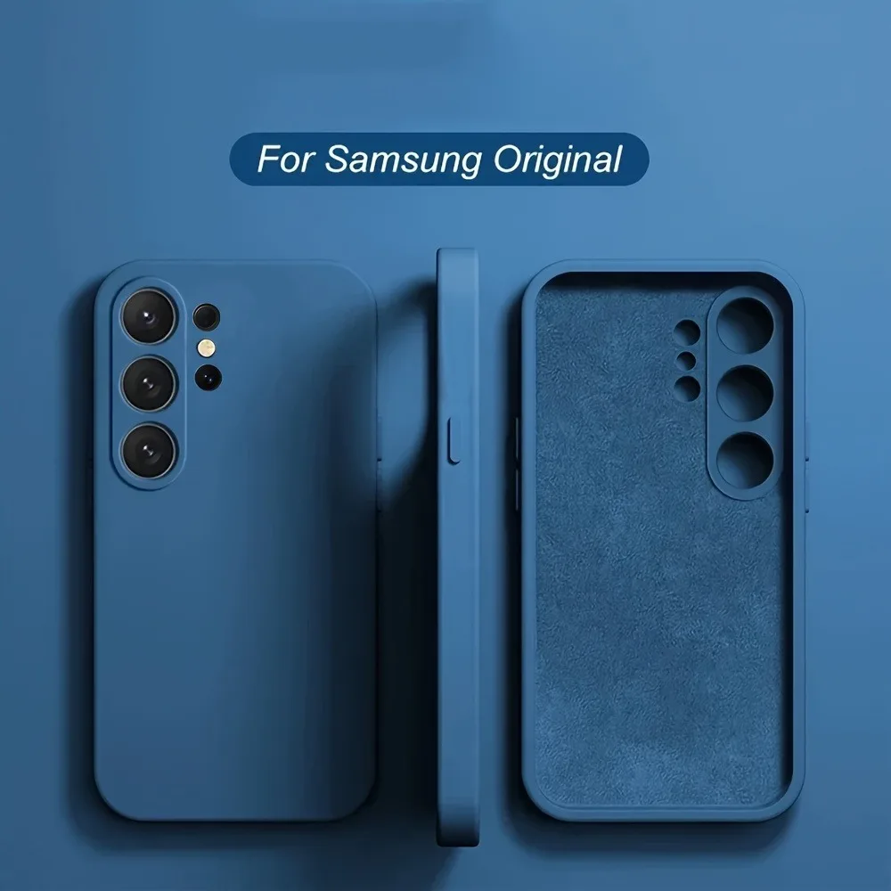 S26 Ultra Plus Hülle Flüssigsilikon Handyhülle für Samsung Galaxy S26 S25 S24 Ultra Plus S 26 Ultra Hüllen Stoßfeste Weiche Abdeckung – Detail 10