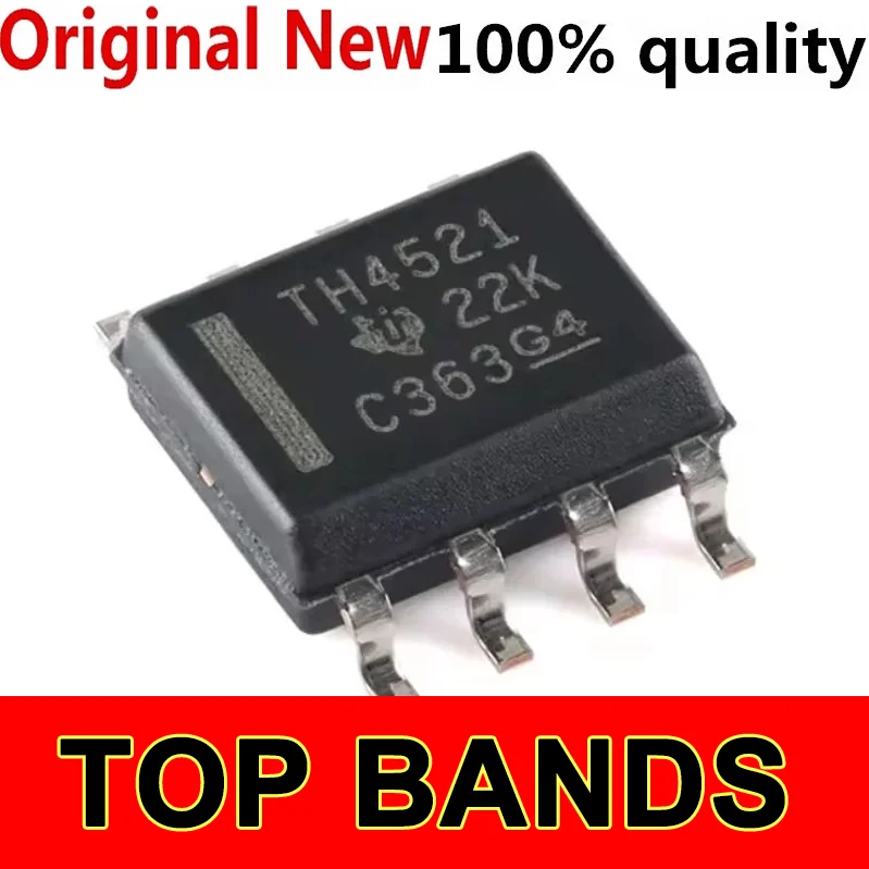 THS4521 THS4521IDGKR, amplificador operativo 4521, Chip IC MSOP8, Original, nuevo, 5 piezas