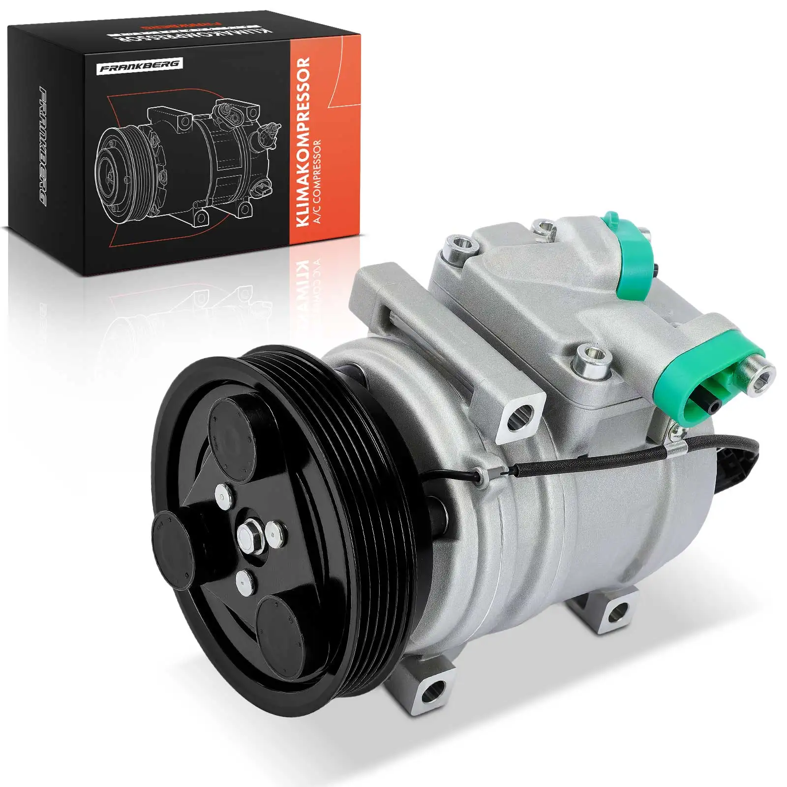 Frankberg 1x klimaatcompressor voor KIA Picanto TA 1.0L 2011 977011 Y000 852578N CS20368