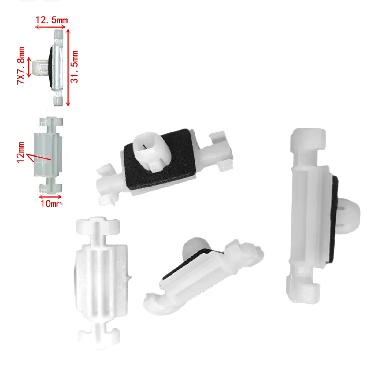 10/50/100x For Holden Commodore VE Drip Rail Mould Clips for OEM 92207444