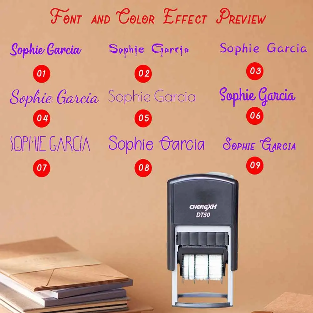 Thumbnail 4 - #65 Latest Office Rubber Stamps Offers