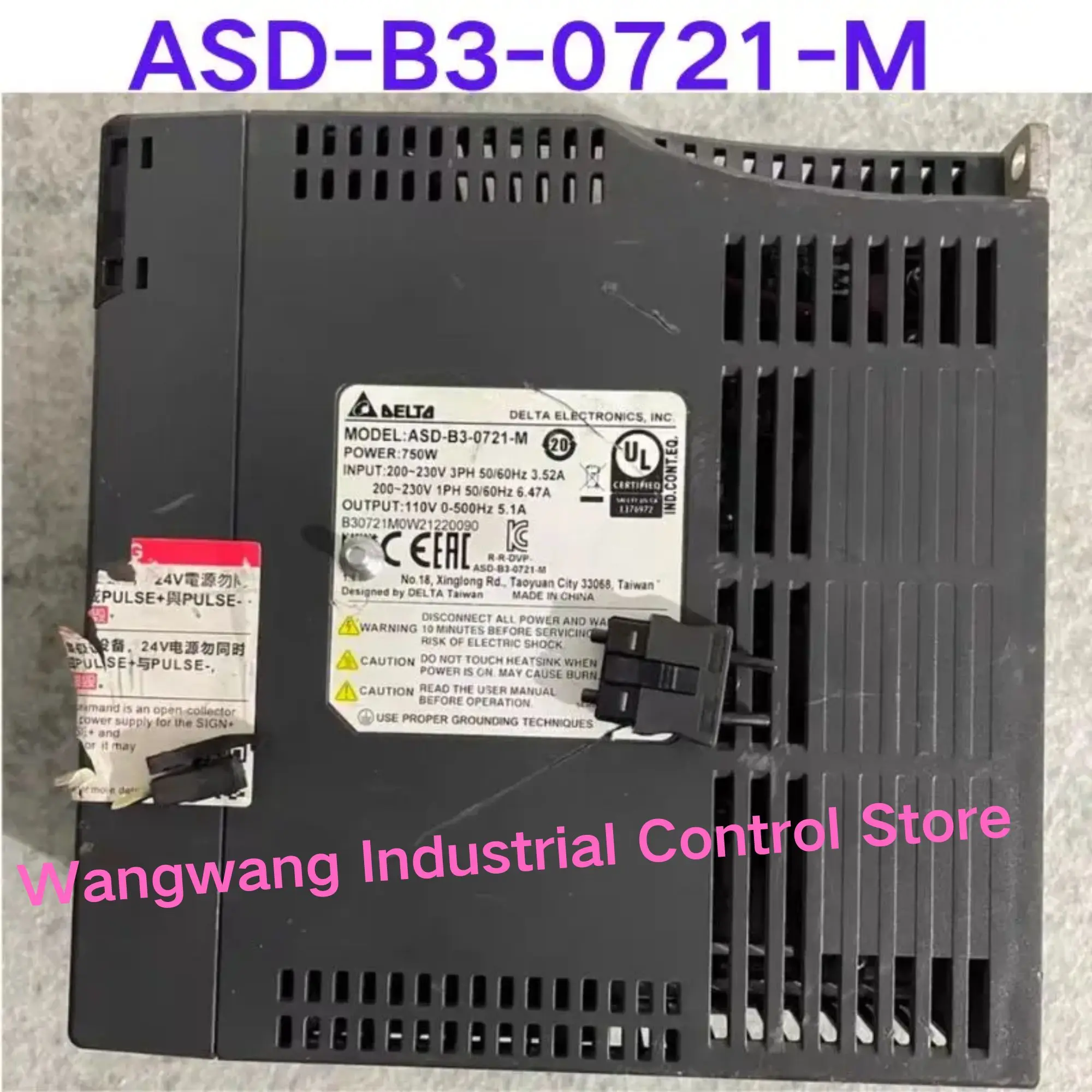 Second-hand test OK ,  B3 series driver ASD-B3-0721-M