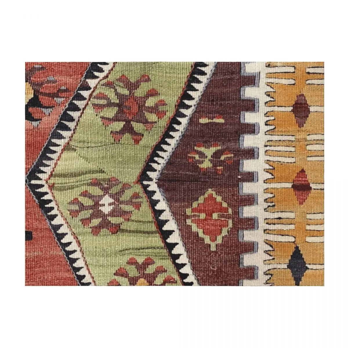 

Decorative Old Kilim, Navaho Weave, Woven Textile, Persian Carpet Throw Blanket manga Soft Beds Sofa Throw Blankets